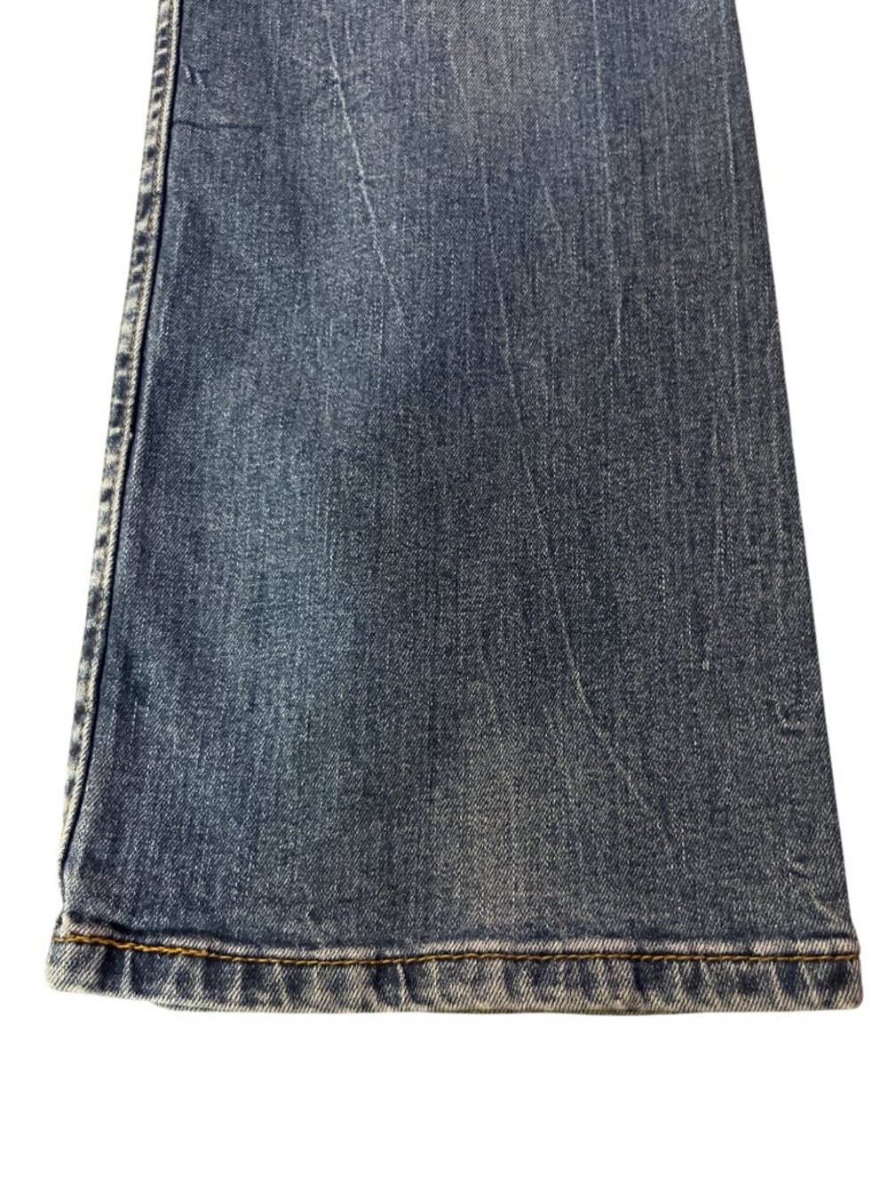 Levis 527 Slim Bootcut Jeans Mens 38x30 Used Blue Stretch Denim - Picture 16 of 16